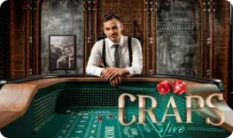 Live Craps von Evolution Gaming